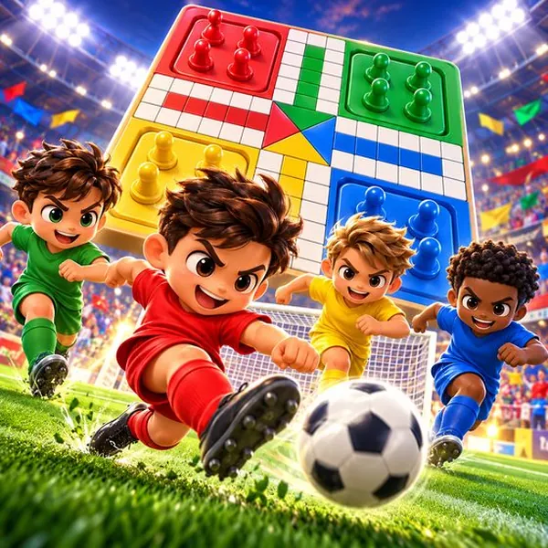 Football Ludo board